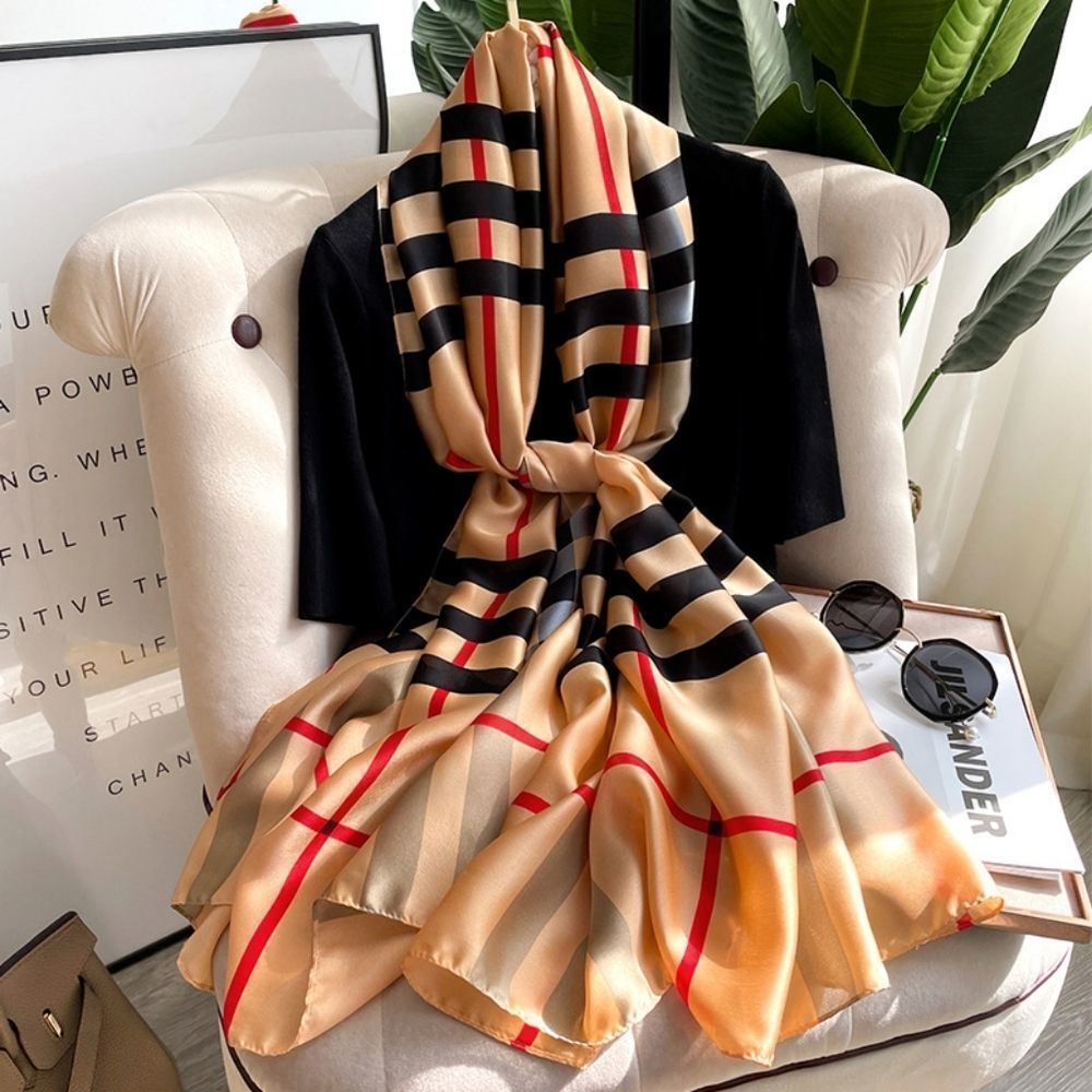 Long Silky Scarf - Picture 5 of 8